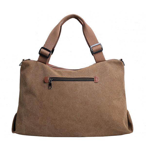 Canvas Large Capacity tote bag Patchwork Leisure Crossbody Bag