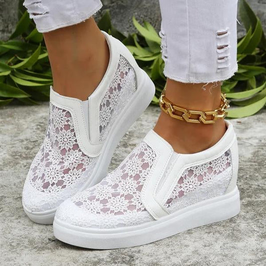 Women's Hollow Breathable Mesh Casual Shoes 34656642C