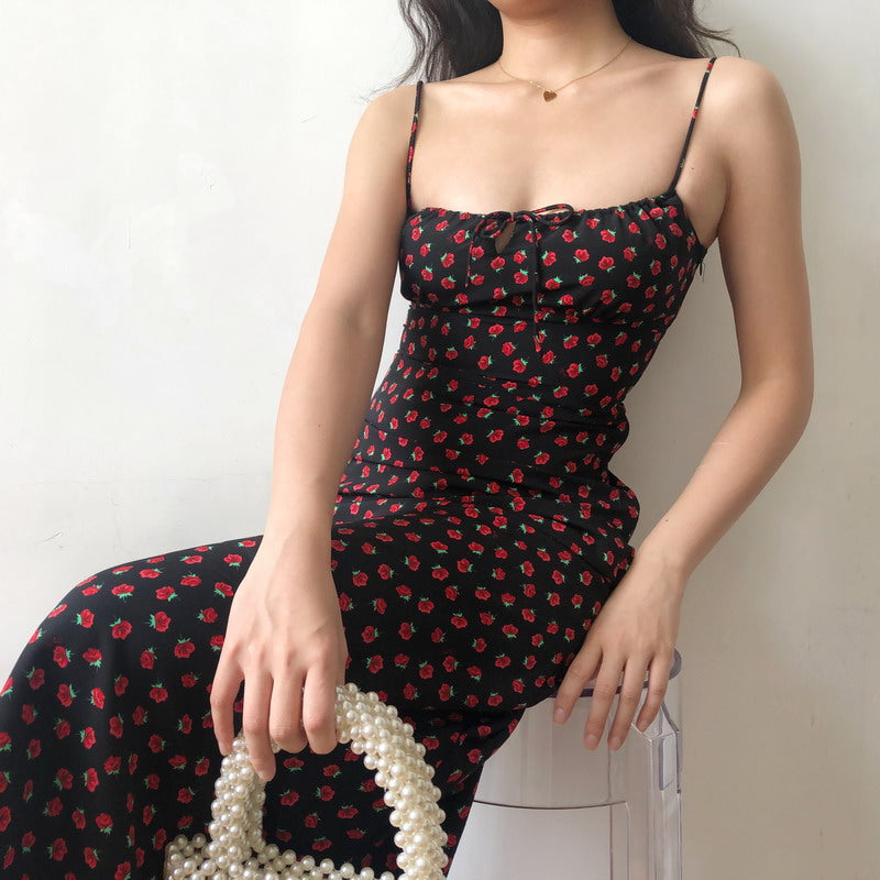 Vintage Capsule Rose Midi Dress