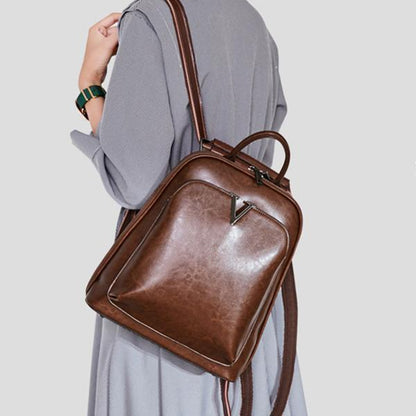 Casual  Cowhide Backpack Original Multi-functional Shoulder Bag