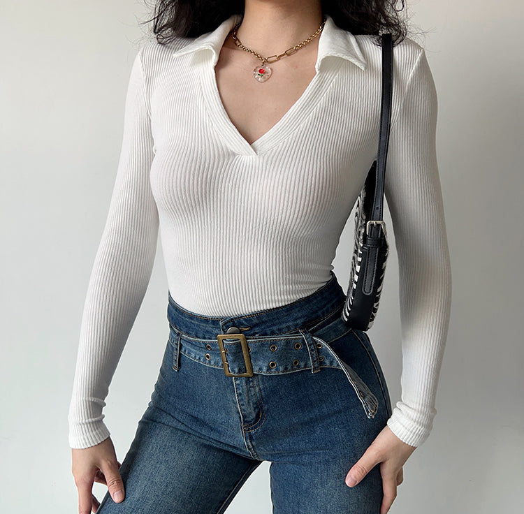 New Look Knit Longsleeve Top