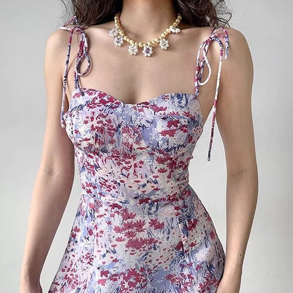 Tularosa Floral A-Line Dress