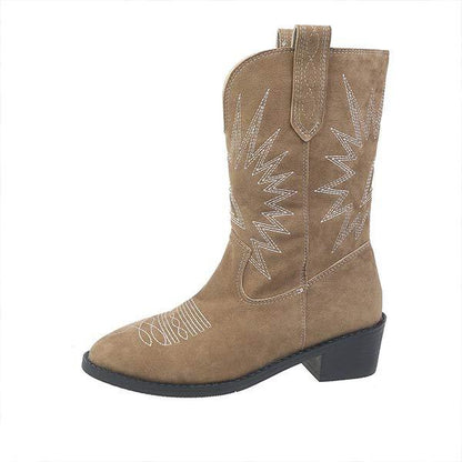 Women'S Embroidered Western Rider Boots 62824338C