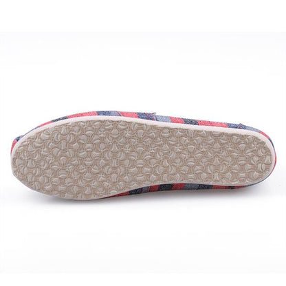 Women's Fashion Print Casual Flat Canvas Shoes 85696254S