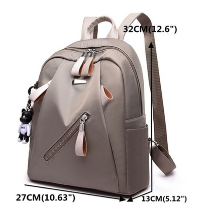 Women Casual Oxford Backpack Multi-function Shoulder Bag