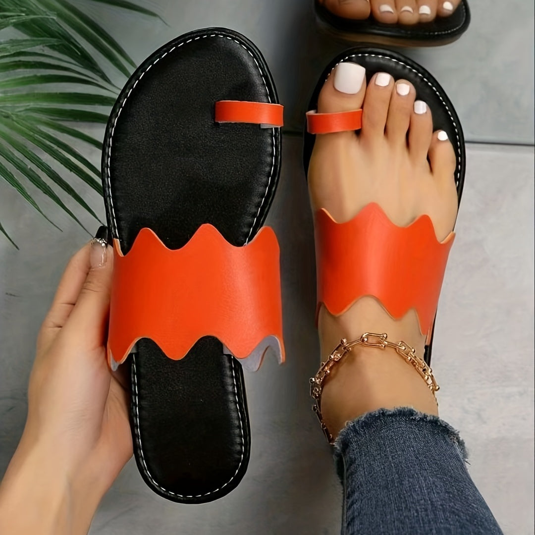 Women's Lightweight Toe Loop Sandals