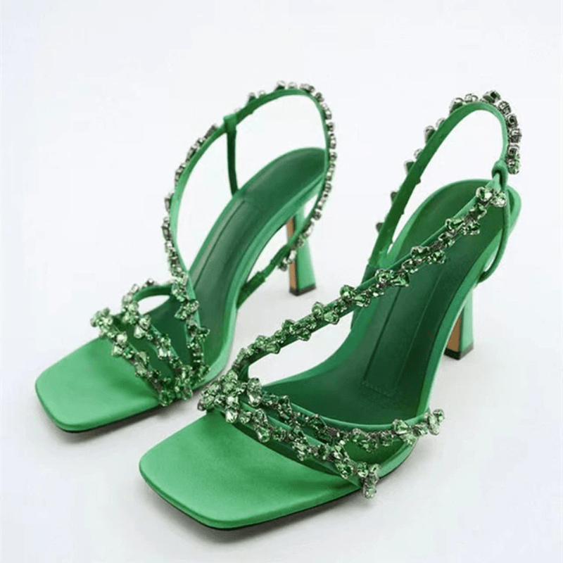 Benjamin Rhinestone High Heels