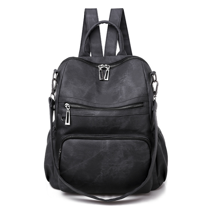 2020 New And Fashional Woman Pu School Bag Backpack Shoulder Bag