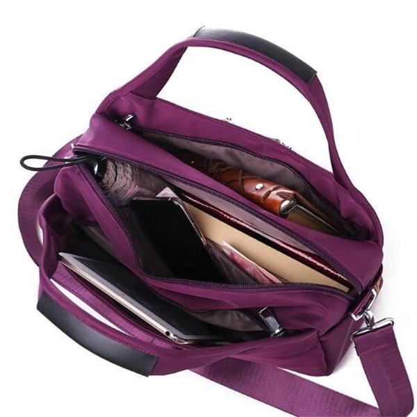 Anti-theft Nylon Waterproof Women Capacity Handbag