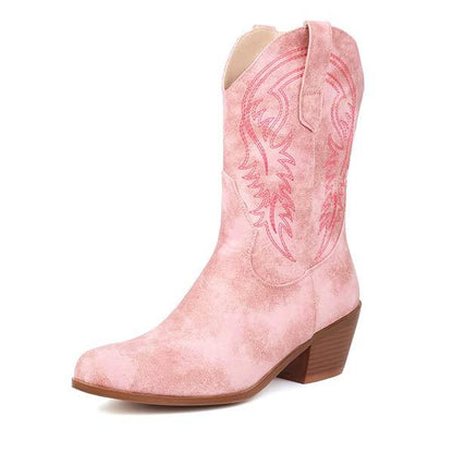 Women's Embroidered Western Cowboy Boots 51585051C