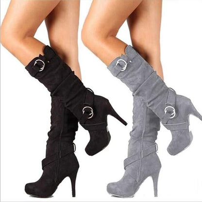 Women'S Long Stiletto Elastic Boots 98902321C