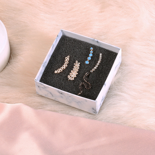 Boho Turquoise Stud Earring Set