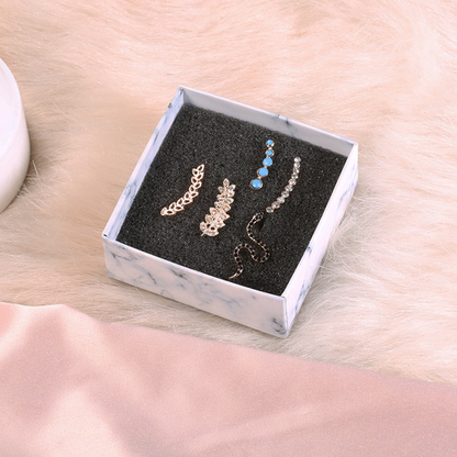 Boho Turquoise Stud Earring Set