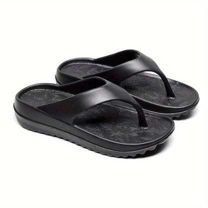 Comfy Non-Slip Women's Flip Flops: Thicken Cushion