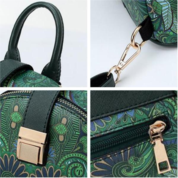 Bohemian Series Casual Multi-functional Backpack Crossbody Bag