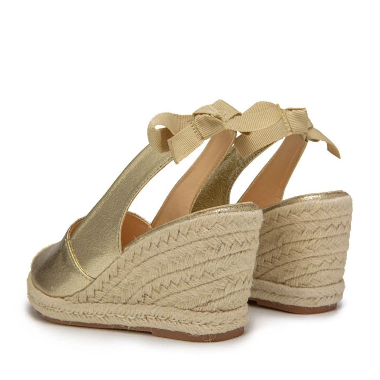 Wedges Sandals For Womensm Fashion Closed Toe Bandage Espadrille Platform Stylish Slingback Summer Shoes