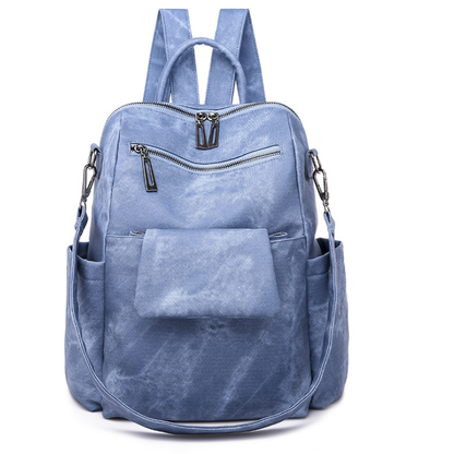 2020 New And Fashional Woman City-Style PU Backpack Shoulder Bag