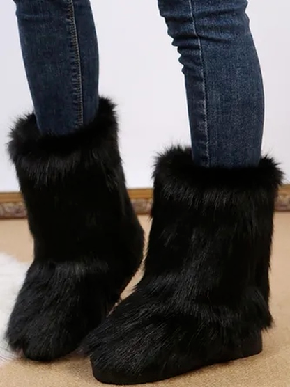 Plush Warm Snow Booties