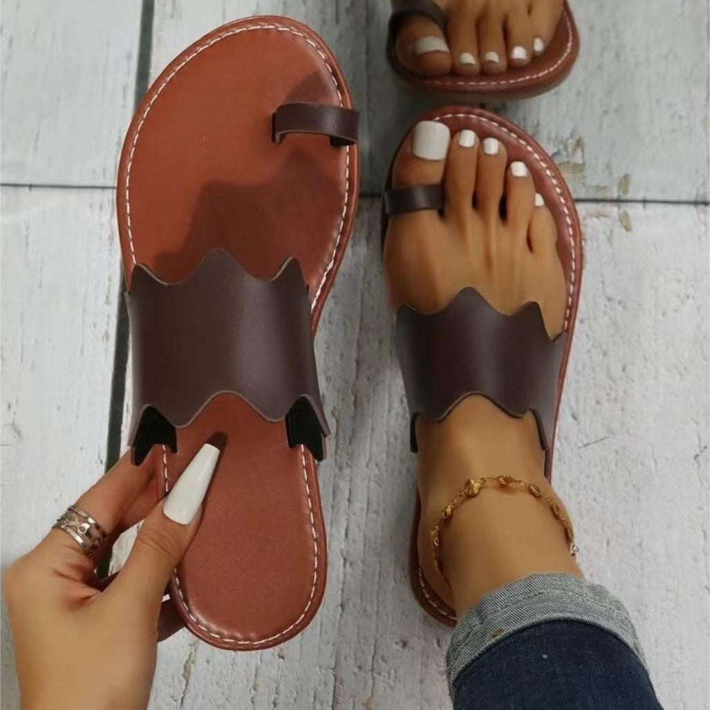 Women's Lightweight Toe Loop Sandals