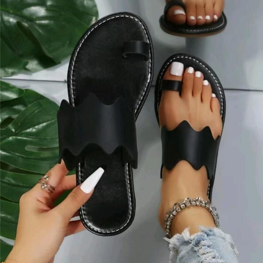 Women's Lightweight Toe Loop Sandals