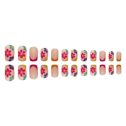 Casual Simplicity Print Basic Nail Paste