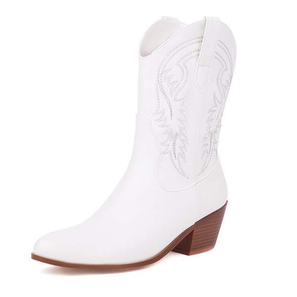 Women's Embroidered Western Cowboy Boots 51585051C