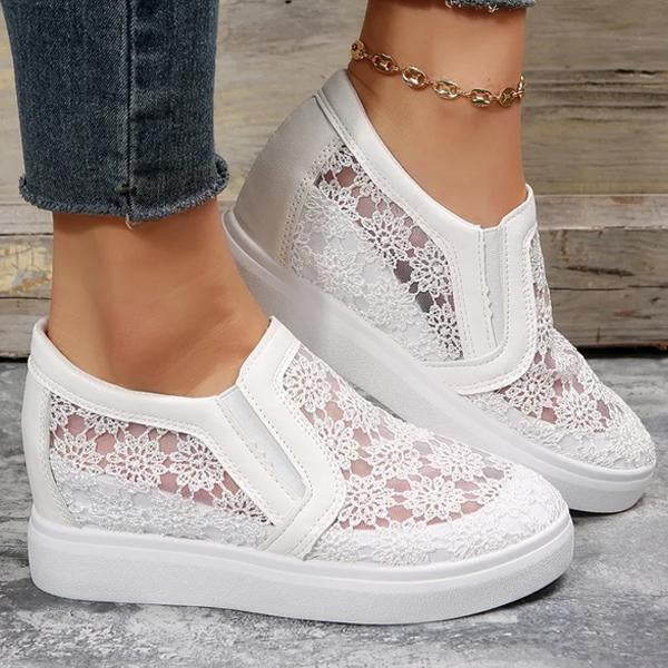 Women's Hollow Breathable Mesh Casual Shoes 34656642C