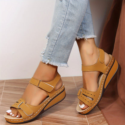 Anti-skid Wedge Sandals for Women with Arch Support