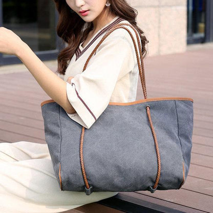 Casual Outdoor Canvas Large Capacity Shoulder Bag