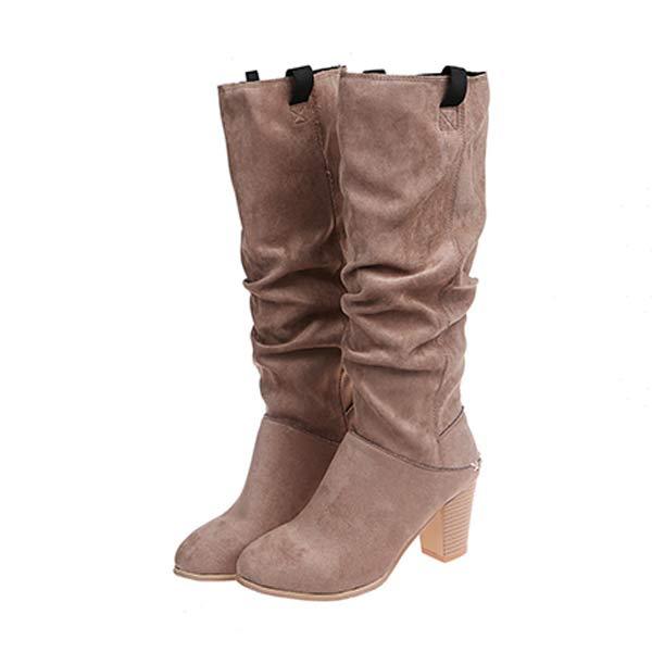 Women'S Chunky High Heel Boots 44120332C