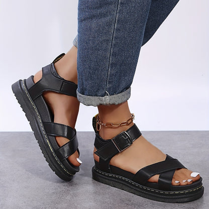 Non-Slip Platform Sandals - Stylish & Comfortable