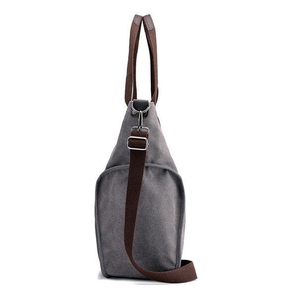 Canvas Casual Large Capacity Patchwork Handbag Crossbody Bag
