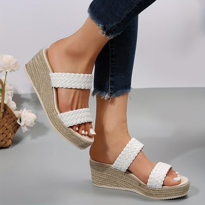 Platform Wedge Sandals for Women - Non Slip