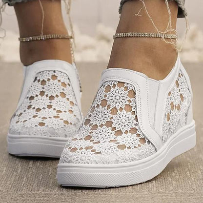 Women's Hollow Breathable Mesh Casual Shoes 34656642C