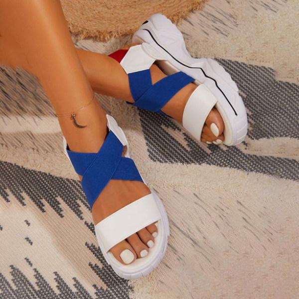 Women's Strappy Sporty Sole Sandals