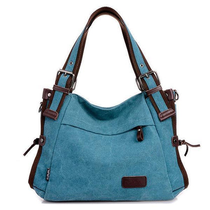 Canvas Casual Shoulder Bag Crossbody Bag Travel Handbag