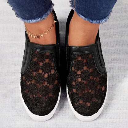 Women's Hollow Breathable Mesh Casual Shoes 34656642C