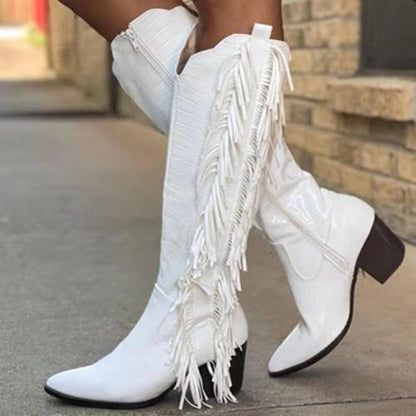 White Cowgirl Boots