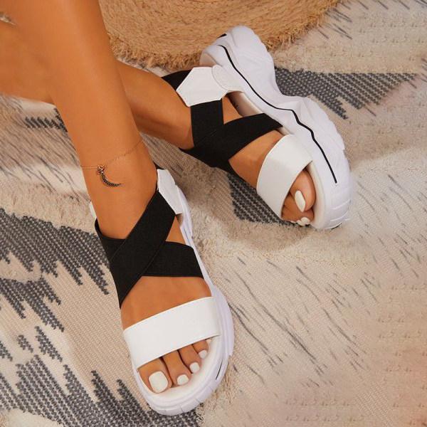 Women's Strappy Sporty Sole Sandals