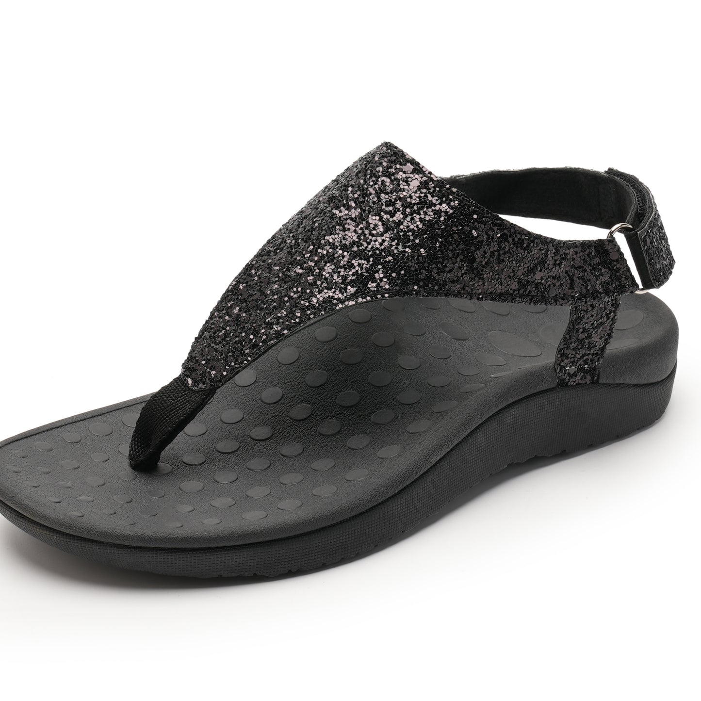 Women's Simple Wedge Thong Sandals