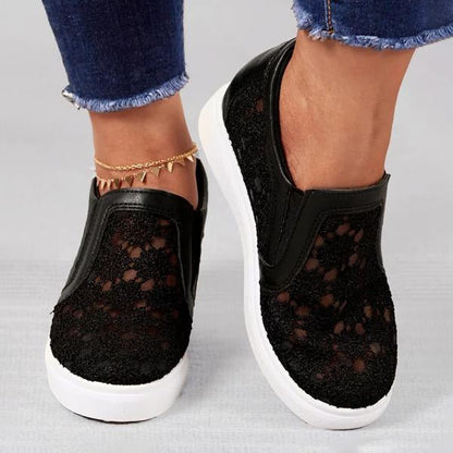 Women's Hollow Breathable Mesh Casual Shoes 34656642C