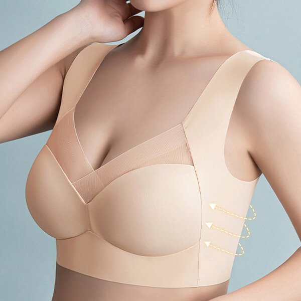 Fashion Deep Cup Bra-Summer Sexy Push Up Wireless Bras