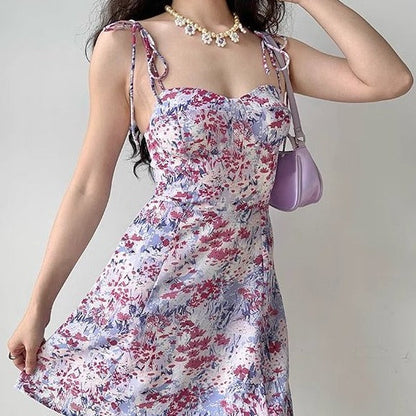 Tularosa Floral A-Line Dress