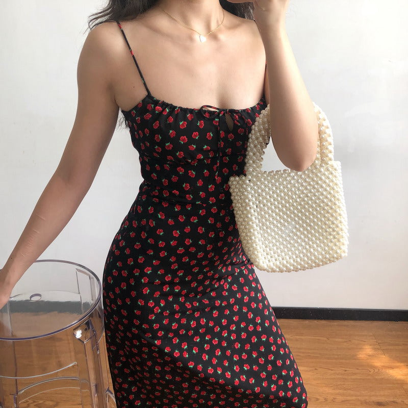 Vintage Capsule Rose Midi Dress