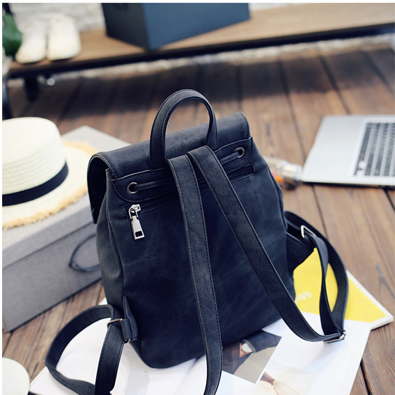 2020 New And Fashional Woman Pu School Bag Backpack Shoulder Bag