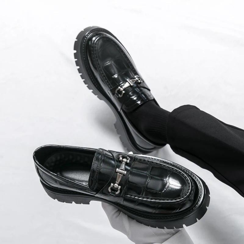 british-style-black-brown-pu-leather-slip-on-plus-size-comfort-flats-loafers