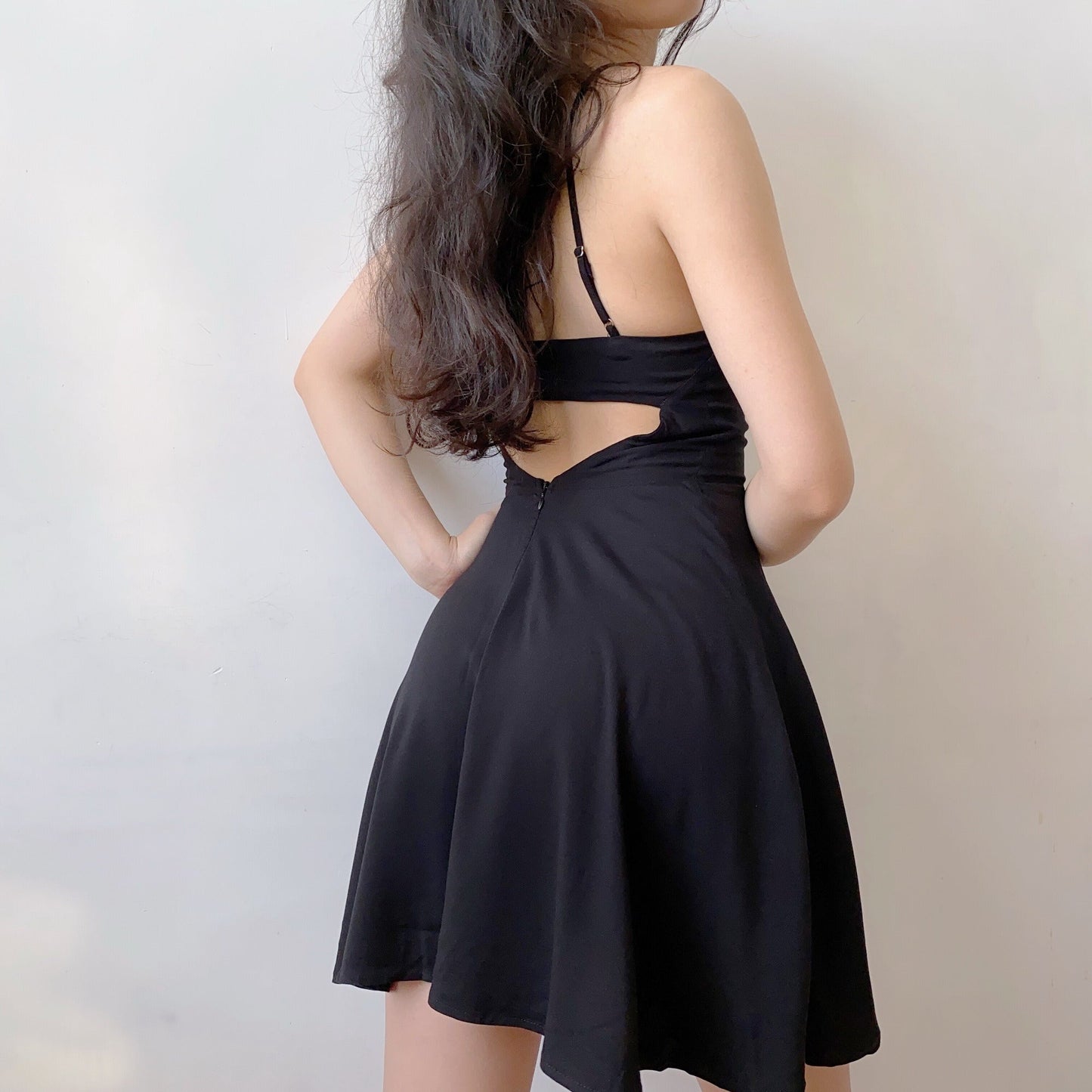 Winnifred Backless Halter Dress ~ HANDMADE