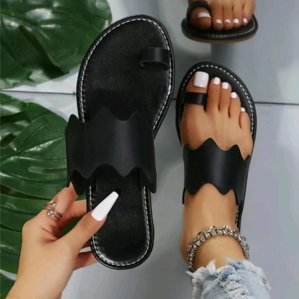 Women's Lightweight Toe Loop Sandals