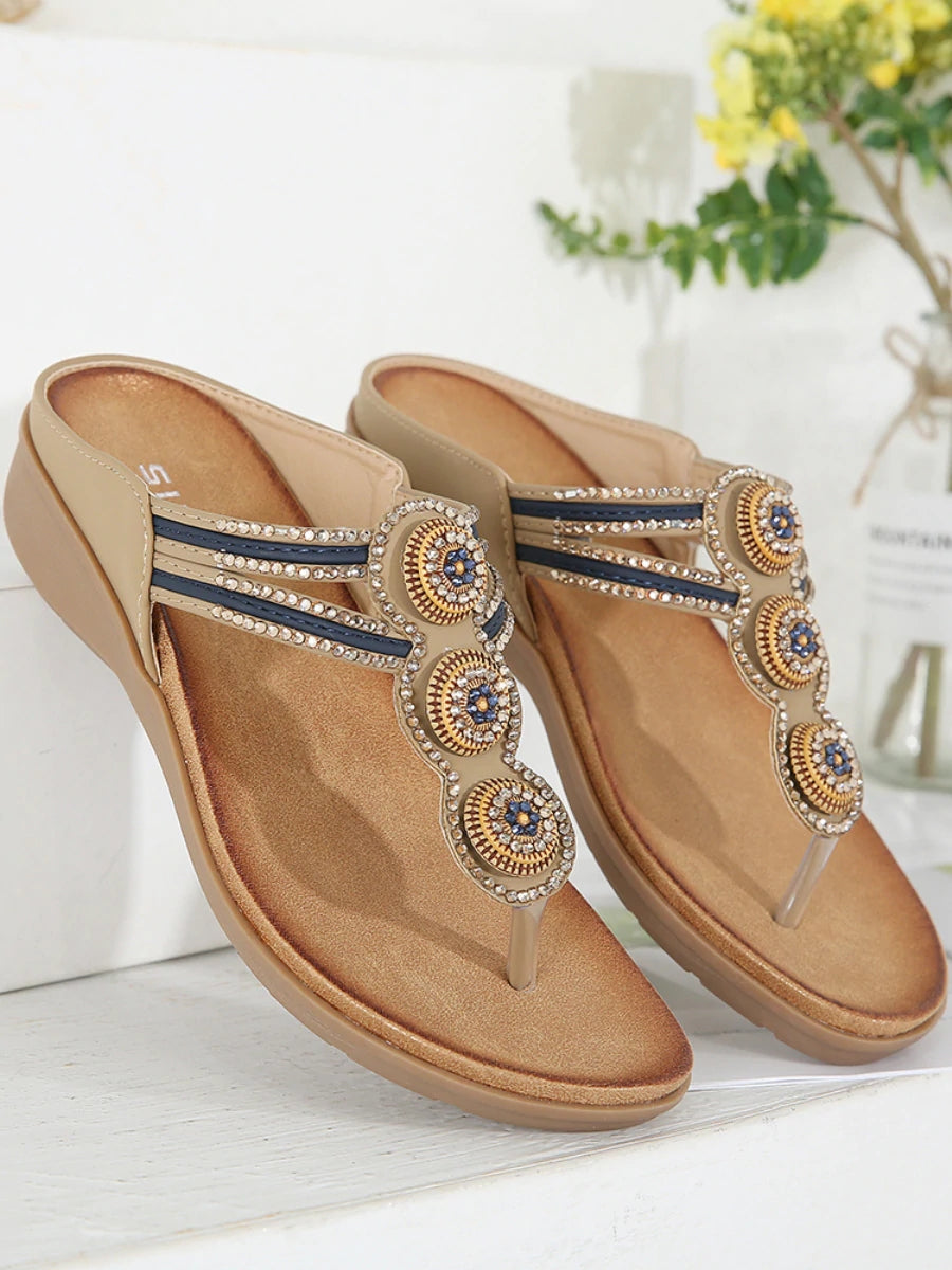 Women's Boho Vintage Beaded Sandals