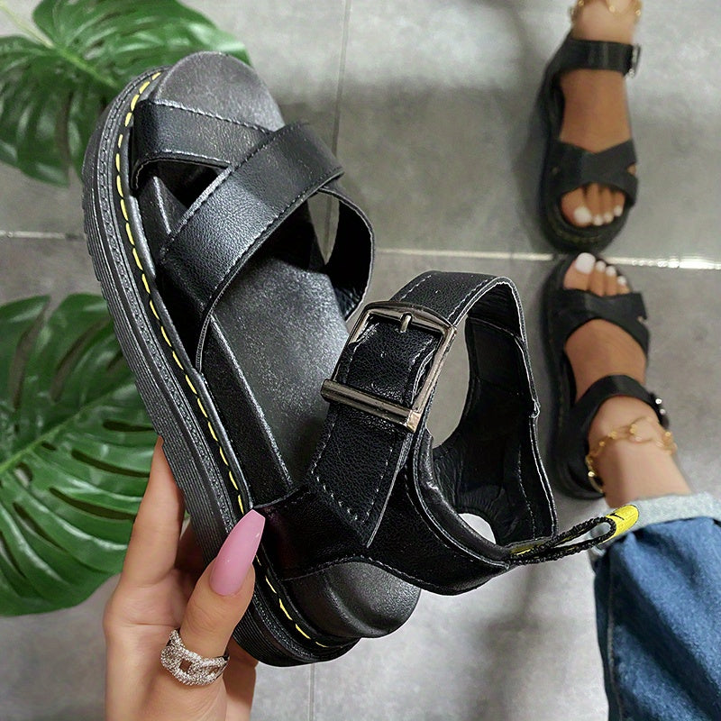 Non-Slip Platform Sandals - Stylish & Comfortable